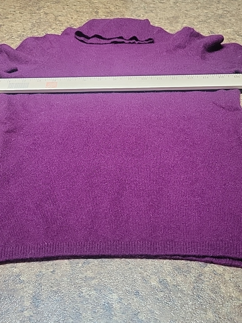 Charter Club Cashmere 2 Ply Turtleneck Size Small - Picture 5 of 7